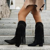 Botas largas informales para mujer, zapatos martin para exteriores - details 2