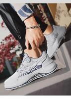 Zapatos para correr con hebilla giratoria para hombre, zapatillas gruesas a la moda para mujer, calzado para correr con parte inferior gruesa Unisex, calzado sin cordones para exteriores para niños - details 16