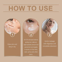 La crema protectora de grasa de vaca Zephoco tiene una textura refrescante y no grasa, que proporciona un cuidado hidratante para la piel y los rayos UV. - details 1