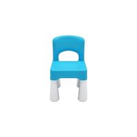 Juego de Mesa Actividades Construcción Múltiples 5 en 1, Mesa y Silla Infantil con Bloques de Construcción Grandes de 128 Piezas, Juegos de Construcción para Niños, Azul - details 10