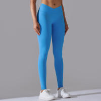 Leggings de yoga para mujer, pantalones deportivos sin costuras, cintura alta, levantamiento de cadera, entrenamiento, correr - details 2
