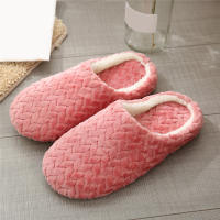 Zapatos de algodón para el hogar con suelo de madera - details 3
