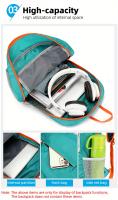 Bolso de Hombro para Deportes al Aire Libre Ultraligero con Gran Capacidad Mochila Plegable Montañismo Paquete Superior Adecuado para Senderismo, Ciclismo, Viajes, Viajes de Negocios, Correr Absorbente de Impactos y Correas Transpirables Almacenamiento - details 3