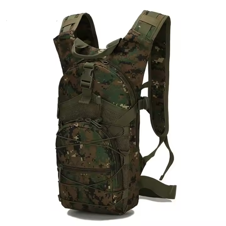 Mochila táctica Molle de 15L, bolsa Oxford 800D para senderismo, bicicleta, deportes al aire libre, ciclismo, escalada, Camping, XA568 - 1