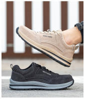 Zapatos de seguridad antichispas para soldador, calzado de trabajo de gamuza antiperforación, antideslizante - details 15
