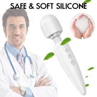 Vibrador Mágico Wand Estimulador de Clítoris para Mujeres Cargable por USB Masajeador de G Spot - details 7