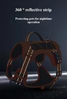 Nuevo arnés táctico para perros estilo chaleco con correa antitirones: diseño reflectante a prueba de escapes para caminar de forma segura perros medianos/grandes - details 5
