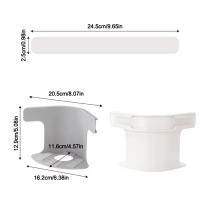 4 Uds. Fijador de cubierta de cama de sábana Invisible clip fijo multifuncional sábana de seguridad sin pasadores sábana anti-cambio arma mágica fija - details 6