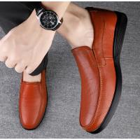 Zapatos de hombre hechos a mano, zapatos de cuero de negocios, mocasines con suela de goma, zapatos informales sin cordones para hombre, zapatos de trabajo y oficina, zapatos de vestir planos negros - details 13