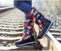 Nuevos zapatos casuales de algodón antideslizantes de terciopelo de invierno para hombres y mujeres - details 9