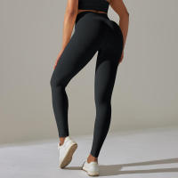Hamidou-mallas deportivas para mujer, pantalones de Yoga de cintura alta, sin costuras, para correr, Fitness y entrenamiento - details 26