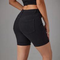 Pantalones vaqueros medianos pantalones cortos rasgados de moda de verano pantalones calientes - details 3