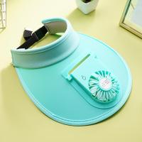 Sombrero De Béisbol Para Mujer Con Ventilador Solar De Verano Protección Total Pico Grande Y Cima Vacia Sombrero Fresco Y Secado Rápido Para Playa - details 6