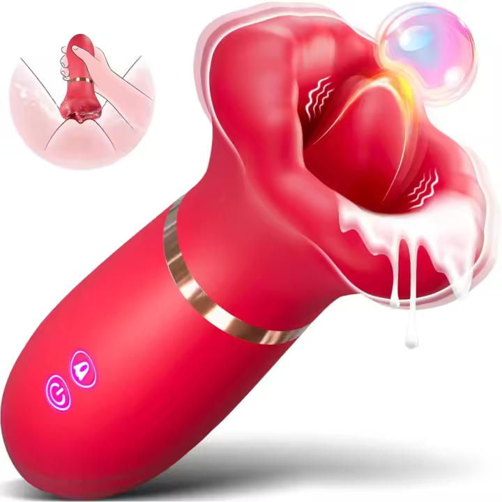 Vibrador Mujer Juguete Estimulador del clítoris - Juguete sexual para mujeres con 10 modos de vibración y 10 modos de lamido, juguetes eróticos para parejas sexuales con estimulación del clítoris - 1
