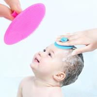 Cepillo de ducha suave multifunción, cepillo de silicona para limpieza del cabello, baño de bebé, champú, cepillo de masaje - details 3