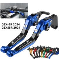 RESPRACE Palanca de Freno de Embrague Plegable y Extensible para Suzuki GSX-R Accesorios Reales CNC Maneja Bara - details 0