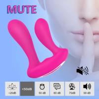 Leten 3 en 1 ropa Invisible bragas vibrador parejas 9 modos potente punto G Vagina ano estimulación del perineo juguete sexual para mujeres tienda - details 5