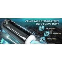 Embalaje privado SEX Masturbador masculino automático 10 modos de succión vibratoria Copa mastubadora con textura 3D realista Juguetes sexuales de vagina de bolsillo para - details 5