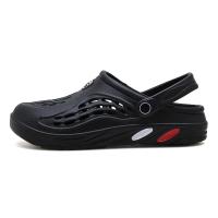 Sandalias ligeras de EVA para hombre, zapatos informales con agujeros, zuecos para amantes del jardín en casa, zapatillas planas de playa al aire libre, talla grande 49 - details 0