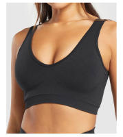 Sujetador deportivo sin costuras para mujer, ropa interior de licra, elástica, transpirable, mejora el pecho, para el día a día, novedad - details 3