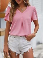 Camisa y blusa de verano para mujer, Tops femeninos Vintage sencillos y baratos con estilo, económicos con informal juvenil elegante M Xxl - details 8