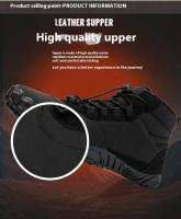 Zapatos de senderismo Pro antideslizantes impermeables de invierno, zapatos descalzos de invierno, hombres y mujeres de invierno descalzos - details 2