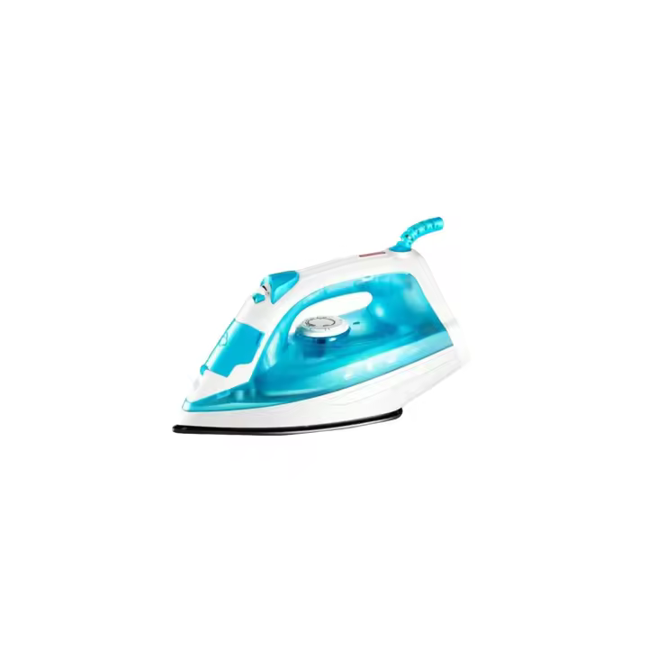 Portátil 1100W-1300W Plancha de Vapor de Cerámica Antideslizante Funciones de Pulverización y Chorro de Vapor Potentes Ideal para Ropa Fina, Transporte de Viaje - 1