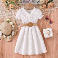 Tirante y Cinturón de Tela para Niñas Vestido de Fiesta de Verano Casual - details 0