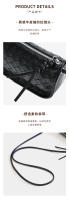 Nuevo bolso tejido de cuero de moda y ligero para mujer, bolso pequeño exquisito de alta gama, bolso de mensajero de hombro - details 13