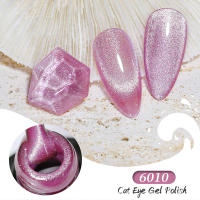 Esmalte de Uñas Clou Beaute con Cristal Ojo de Gato Holográfico UV Gel Helado Colores Soak Off Magnetico Híbrido - details 6