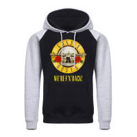 Sudadera con capucha de Guns N' Roses para hombre, jersey de cuello redondo con bolsillo, estilo Hip Hop, estilo Rock - details 8