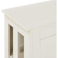 Aparador Buffet Cocina Aparador para Salon con Puerta Corredera Vitrinas de Estrecho para Salón Sala de Estar 106x33x63cm Blanco - details 24