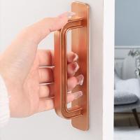 Perillas de moda, manija de puerta, tirador de puerta montado en superficie autoadhesivo, sin perforación, manija de gabinete push-pull, ventana - details 6