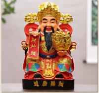 Riqueza, hogar que ofrece estatua de Buda, atrae riqueza, apertura de tienda de decoración, concurso de regalos, Dios Wen de la riqueza - details 23