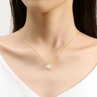 Colgante de Perla Natural de Oro 18K Diseño de Nicho de Joyería Fina para Mujeres - details 4