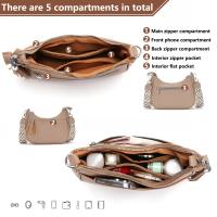 bolso tous caqui bolso bandolera mujer bolso cuero cruzado mujer bolso finde semana - details 3