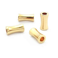Cuentas de Pulsera de Brasso Dorado Mate Forma de Cilindro Ideal para Hacer Joyería DIY - details 5