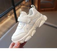 Zapatos deportivos blancos para niños, niñas y niños pequeños, zapatos casuales clásicos de moda para niños, malla transpirable para la escuela del jardín de infantes - details 5