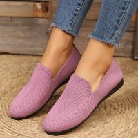 Zapatos planos de punto para mujer, Zapatillas de oficina, deportivas, formales, cómodos, de diseño - details 3