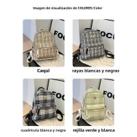 Xiaoxiangfeng mochila de moda 2025 nueva mochila pequeña para mujer bolso de hombro de gran capacidad para mujer diseño diligente sentido bolso escolar pase - details 11