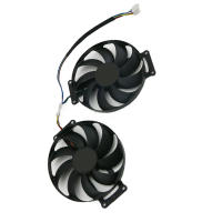 Ventilador de refrigeración FDC10H12S9-C RTX 2060 SUPER 2070, Ti GTX1660, para tarjeta gráfica GTX 1660 1660Ti DUAL OC RTX2060, 1 par - details 2