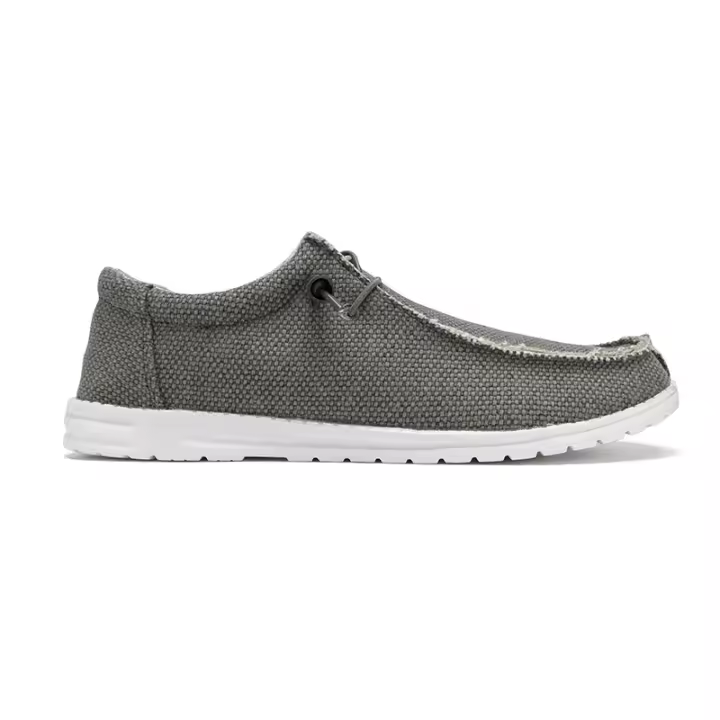 2025 Zapatos casuales de lona de gran tamaño Mocasines de tela para hombre Zapatos de pescador - 1