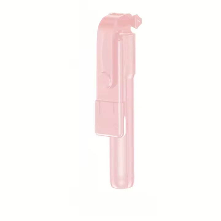 Palillo de Selfie Ajustable Universal Rosa con Conexión Inalámbrica, Material ABS, Trípode Adecuado para Smartphones Compatible con Varios Modelos para Fotografía de Calle y Transmisiones en Vivo - 1
