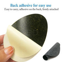 Almohadilla protectora de suela de zapatos antideslizante para mujer, almohadilla adhesiva de goma para suela de sandalia de tacón alto, agarre de suelo, 2 pares - details 18