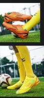 Nuevos zapatos de fútbol para hombres, botas de fútbol antideslizantes TF/FG para niños, zapatillas tobilleras profesionales, zapatos deportivos cómodos Unisex 36-45 - details 4