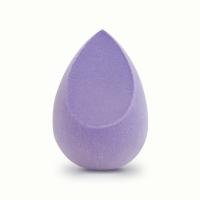 Las gotas de agua no comen puff terciopelo azul huevo ultra fino flocado belleza licuadora esponja super suave - details 8