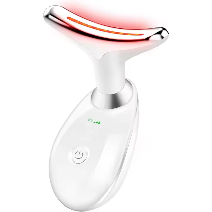 Masajeador Facial portátil, herramienta para el cuidado de la piel, color rojo, azul y verde, 1 piezas - 1