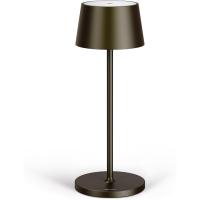 Lámpara LED recargable USB de Mesa Regulable - Larga duración - Luz regulable (Dimmer) con un toque - Casa y restaurante - Protección IP54 - Dorado Oscuro - details 58