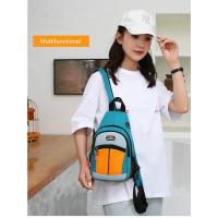 Mochila de mujer mini pequeña bolsa de pecho bolsa de mensajero de moda bolsa deportiva para viajes bolsa cruzada para teléfono móvil de niña - details 1