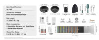 SucceBuy-caja de depósito completa, Kit de lavado de oro, equipo de minería de oro de aleación de aluminio, Kit de prospección de oro - details 6